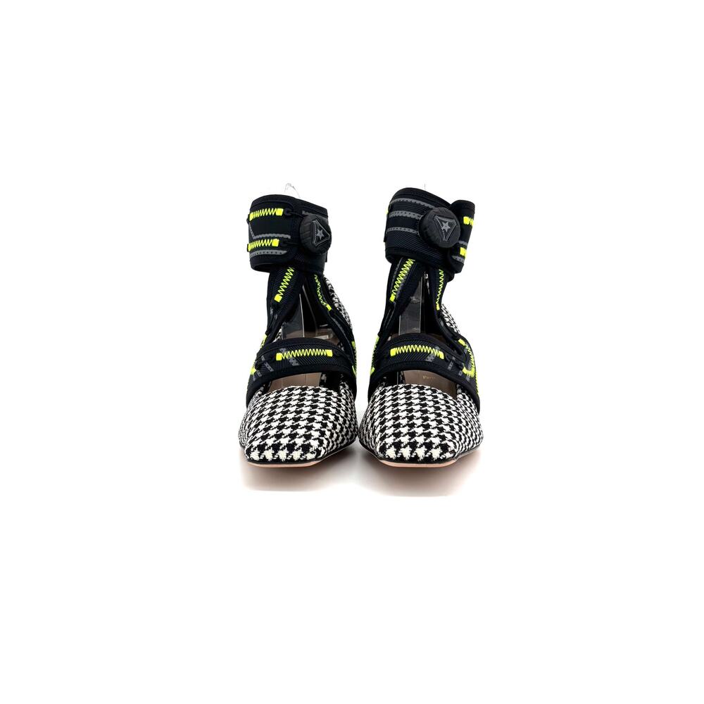 Dior X Roger Vivier Houndstooth 62-22 Kitten Heel Maryjane Pumps 36.5 - Picture 3 of 8
